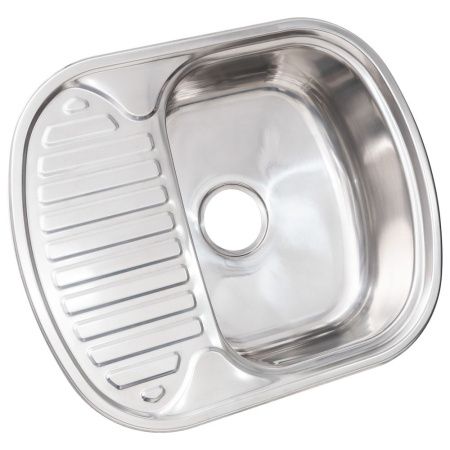 Кухонная мойка Melana 215 ti (*10) 60х50 цвет хром