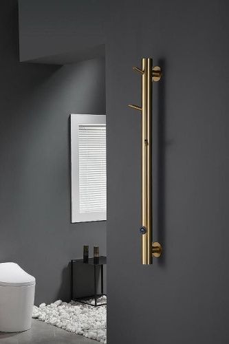 Полотенцесушитель электрический Boheme OAK 724-MG 20х150 золото - фото 3