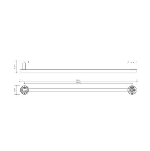 Полотенцедержатель Decor Walther Basic 531460 - фото 2