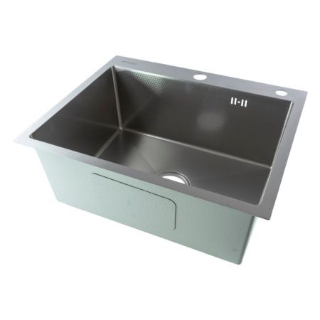 Кухонная мойка Fmark FSC5545L 55х45 цвет серый поверхность матовая