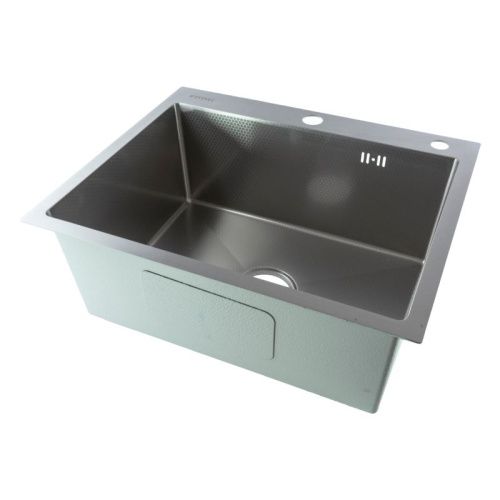 Кухонная мойка Fmark FSC5545L 55х45 цвет серый поверхность матовая - фото 2