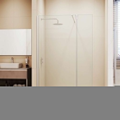 Душевая перегородка RGW Walk In 351005093-11 90х195 стекло прозрачное профиль хром - фото 2