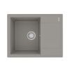 Кухонная мойка LeMark Imandra 640 9910021 65х50 цвет серый поверхность матовая