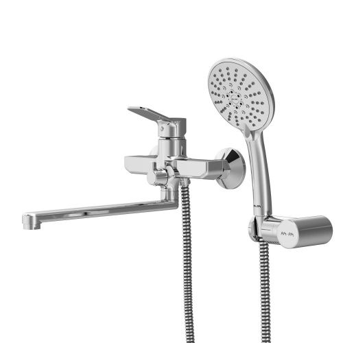 Смеситель для ванны и душа Am.Pm X-Joy F85A95000 настенный хром - фото 2
