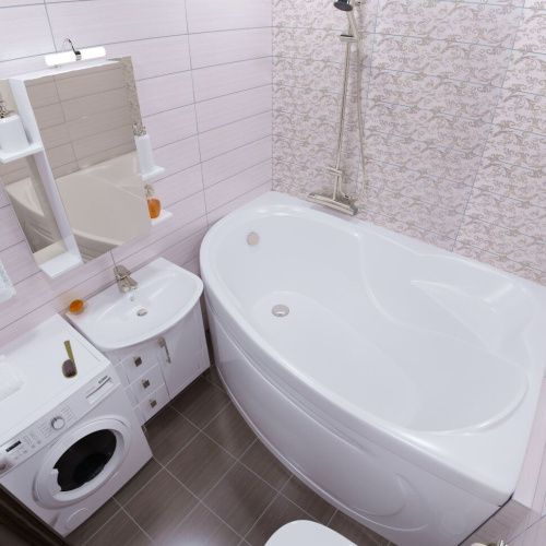 Ванна акриловая Тритон Изабель Щ0000048746 170х100 пристенная асимметричная без каркаса - фото 4