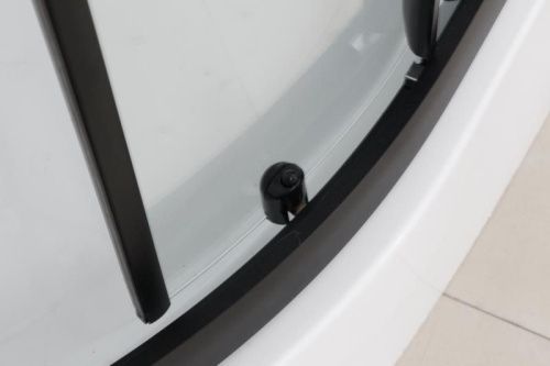 Душевая кабина Frank 814814 100х80 асимметричная с крышей ориентация левая - фото 5