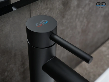Смеситель для раковины Gid Cascada SS080BMD на столешницу черный