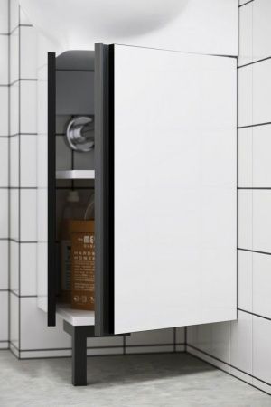 Тумба под раковину Aqwella Y POR0104WB 40х40 напольная цвет белый