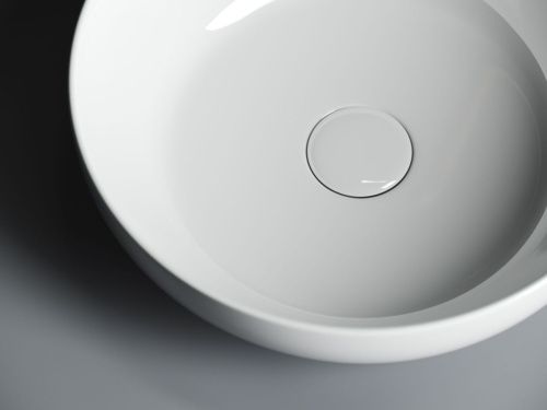 Раковина из сантехнического фарфора Ceramica Nova ELEMENT CN6020 40х40 накладная цвет белый без отверстий под смеситель - фото 5