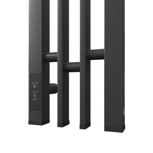 Полотенцесушитель электрический Point Фрея PN20722GB 15х120 серый - фото 4