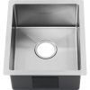 Кухонная мойка Melana ProfLine MLN-R3844H 40х45 цвет серый поверхность матовая