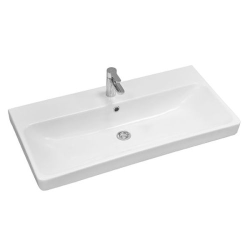 Тумба с раковиной Comforty Соло 00-00010979CF 90х50 подвесная цвет коричневый - фото 3