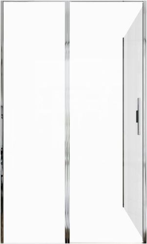 Душевой уголок Allen Brau Priority 3.31007.00 + 3.31016.00 120х90 стекло прозрачное профиль хром без поддона - фото 5