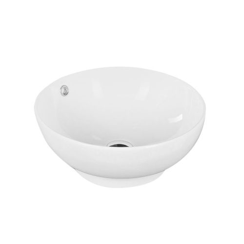 Раковина из сантехнического фарфора Melana 320302-805 40х40 накладная цвет белый без отверстий под смеситель - фото 2