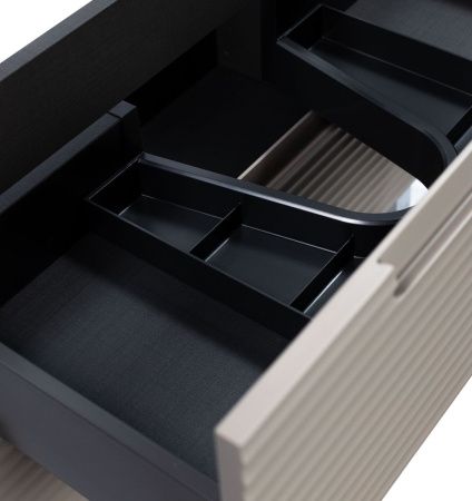 Тумба под раковину Visobath Kyoto 76351/Quarzo 100х50 подвесная цвет серый