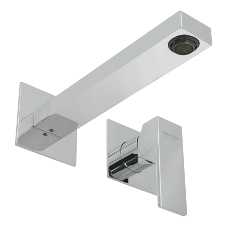 Смеситель для раковины Mariani Rebel B00565REP встраиваемый в стену хром