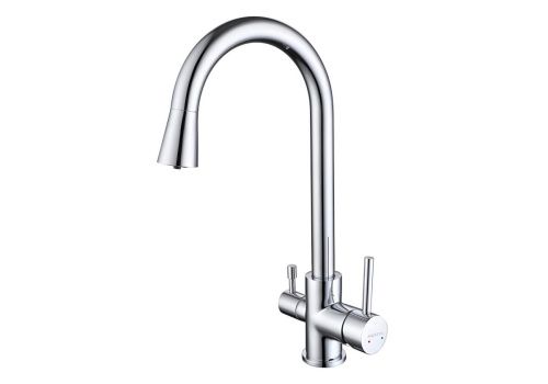 Смеситель для кухни Aquatek ВЕГА AQ1085CR на мойку хром