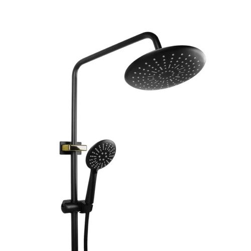 Душевая стойка Fixsen FX-9200B настенная цвет черный - фото 5