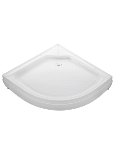Душевой поддон акриловый Wemor 10000005549 120х120 белый с каркасом - фото 4