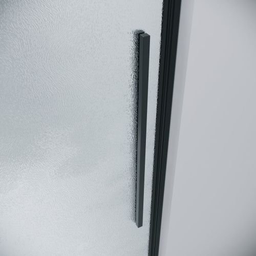 Душевая дверь Grossman Galaxy 1/2.K33.01.80L.21.02 80х195 стекло шиншилла профиль черный - фото 3