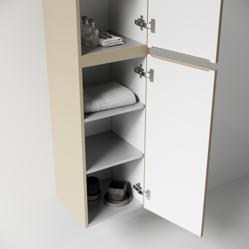 Шкаф-пенал Sancos FOLK PFL35CP 40х170 подвесной цвет бежевый - фото 4