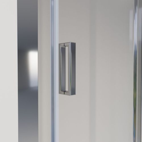 Душевой уголок Niagara Nova NG-82-9AB-A70B 90х70 стекло прозрачное профиль черный без поддона - фото 3