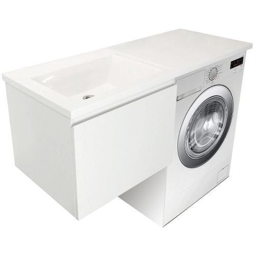 Тумба с раковиной Эстет Dallas Luxe 140 ФР-00002928 70х50 подвесная цвет белый - фото 2