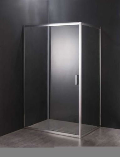 Душевой уголок Orange E23-15090TCR 150х90 стекло прозрачное профиль хром без поддона - фото 2