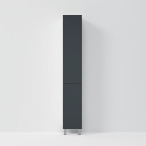 Шкаф-пенал Am.Pm Gem M90CSR0306GM 30х190 напольный цвет серый - фото 3