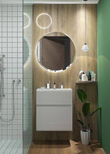 Тумба с раковиной 1MarKa Bumble У90670 60х30 подвесная цвет белый - фото 3