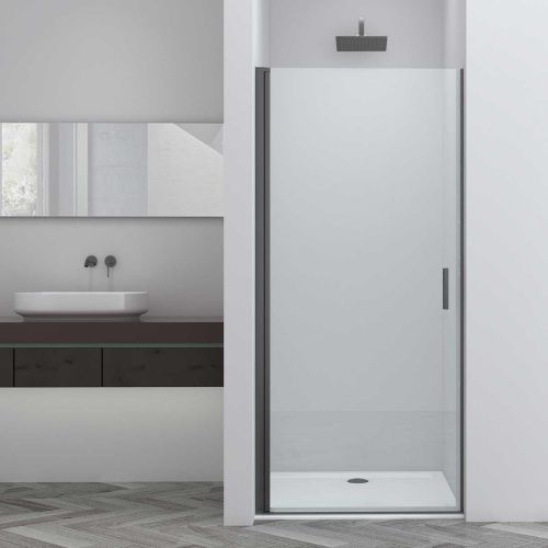 Душевая дверь Vincea Alpha VDP-3AL700CLGM 70х195 стекло прозрачное профиль вороненая сталь