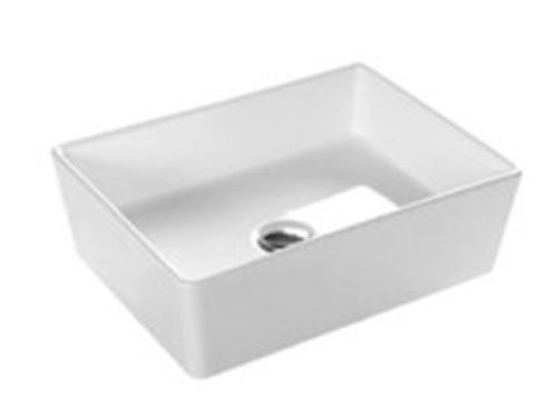 Раковина из сантехнического фаянса Hatria HAPPY HOUR YXSQ01 50х40 встраиваемая цвет белый