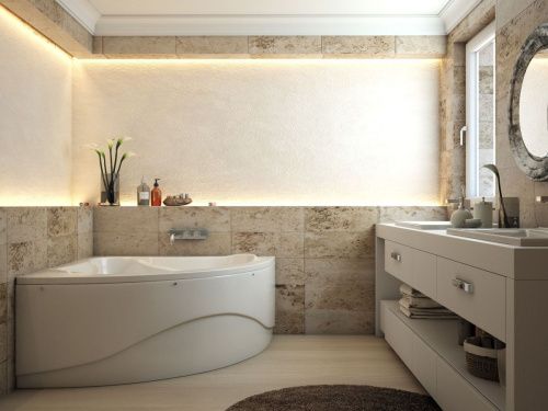 Ванна из литьевго мрамора Эстет Аврора ФР-00014520 140х140 угловая четверть круга - фото 5