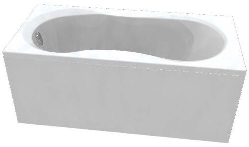 Ванна акриловая C-Bath CBQ006004 150х70 пристенная прямоугольная - фото 2