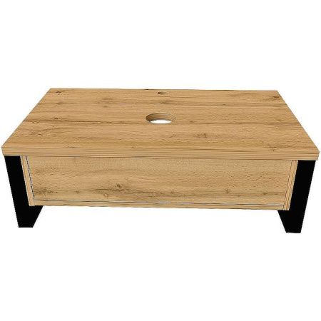 Тумба под раковину 1MarKa Grunge Loft У85844 100х50 подвесная цвет коричневый