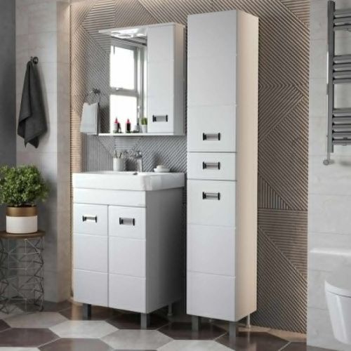 Шкаф-пенал Onika Балтика 403214 30х190 напольный цвет белый - фото 4