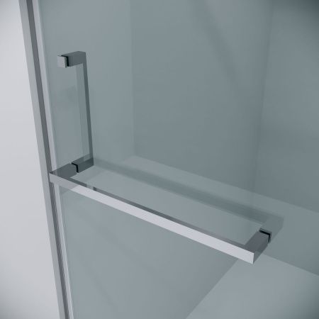 Душевая дверь Grossman Pragma 100.K33.03.100.10.00 100х195 стекло прозрачное профиль хром