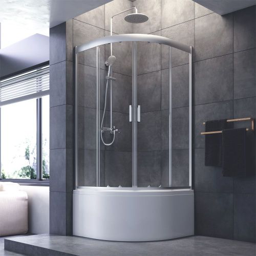 Душевой уголок Am.Pm Gem W90G-401A090WT 90х90 стекло прозрачное профиль хром без поддона