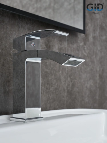 Смеситель Gid Cascada L120CHK на раковину хром - фото 5