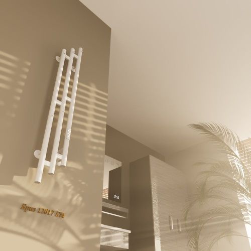 Полотенцесушитель электрический Altasan Бриз Бриз12017БМ 15х120 белый - фото 4