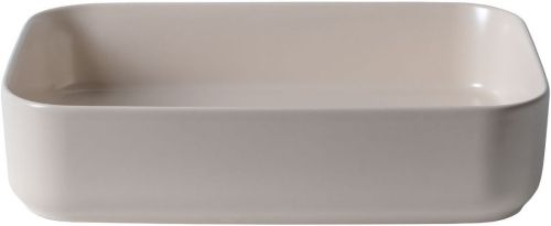 Раковина керамическая Allen Brau Fantasy 4.11021.IV 50х40 накладная цвет бежевый без отверстий под смеситель - фото 2