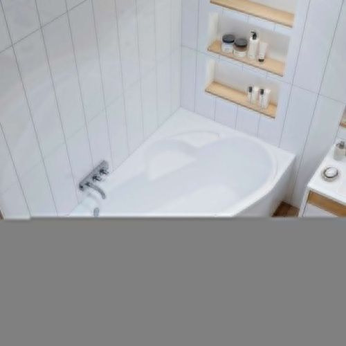 Ванна акриловая Lavinia Boho Bell Pro 3702170R 170х110 встраиваемая асимметричная без каркаса - фото 3