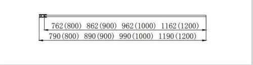 Душевая перегородка Aquatek AQ WIW 10020CH 100х200 стекло прозрачное профиль хром - фото 3