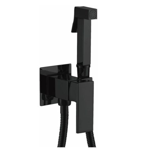 Гигиенический душ со смесителем Haiba HB5512-7 черный - фото 2