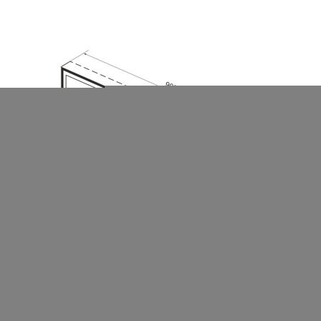 Зеркало с подсветкой Wellsee 7 Rays' Spectrum 172201330 90х70 подвесное