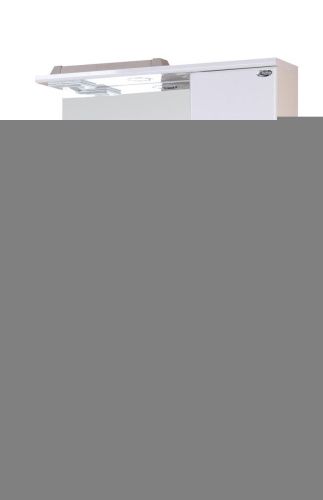 Зеркало-шкаф Onika Лайн 205820 60х80 подвесной цвет белый