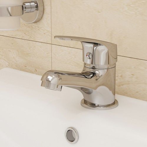 Смеситель Milardo Simp SIMSB00M01 на раковину хром - фото 2