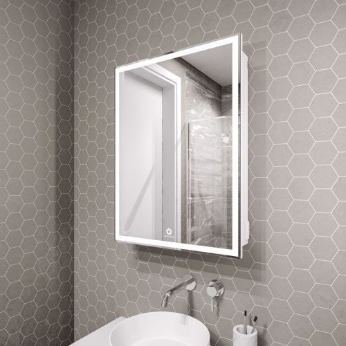 Зеркало-шкаф Grossman Меркадо 206018 60х80 подвесной цвет белый - фото 3