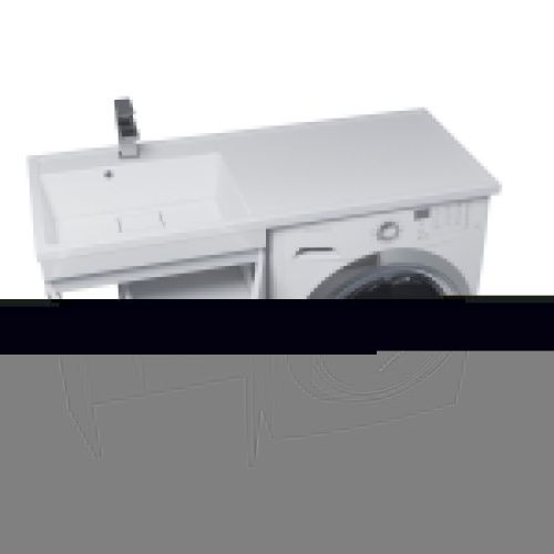 Тумба с раковиной Uperwood Magenta 51930205150 120х50 цвет белый - фото 5