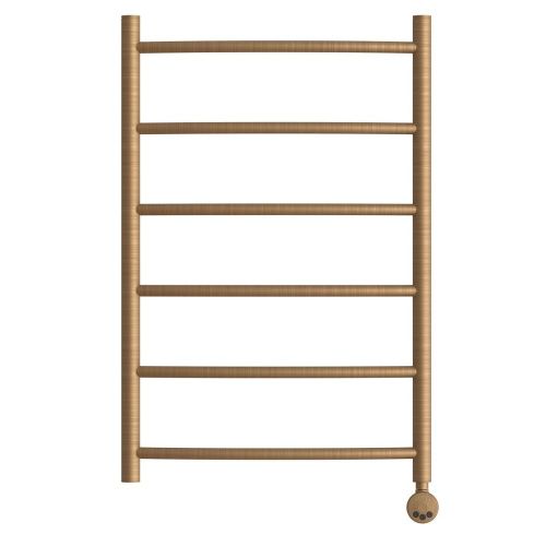 Полотенцесушитель электрический Point Афина PN04158BRE 55х85 бронза - фото 4